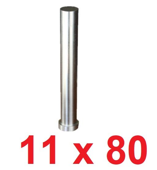 Ø11 x 80 mm Silindir Başlı Delme Zımbası
