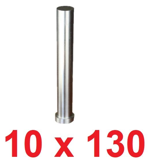 Ø10 x 130 mm Silindir Başlı Delme Zımbası
