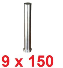 Ø9 x 150 mm Silindir Başlı Delme Zımbası