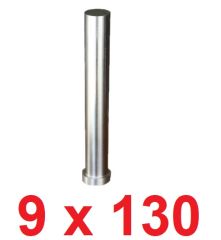 Ø9 x 130 mm Silindir Başlı Delme Zımbası