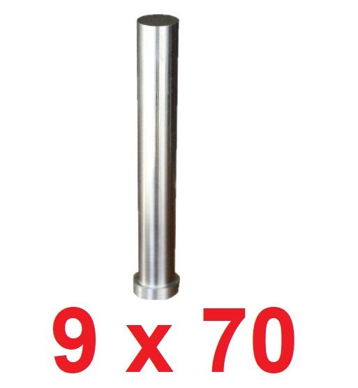 Ø9 x 70 mm Silindir Başlı Delme Zımbası