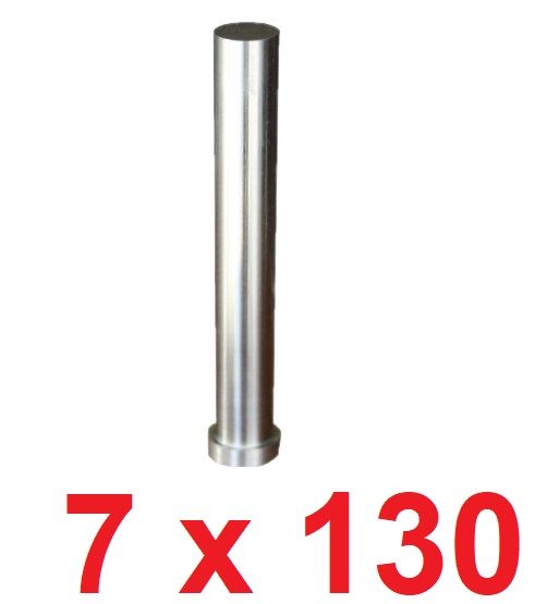 Ø7 x 130 mm Silindir Başlı Delme Zımbası