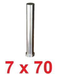 Ø7 x 70 mm Silindir Başlı Delme Zımbası