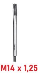 M14 x 1,25 Düz Makine Kılavuzu