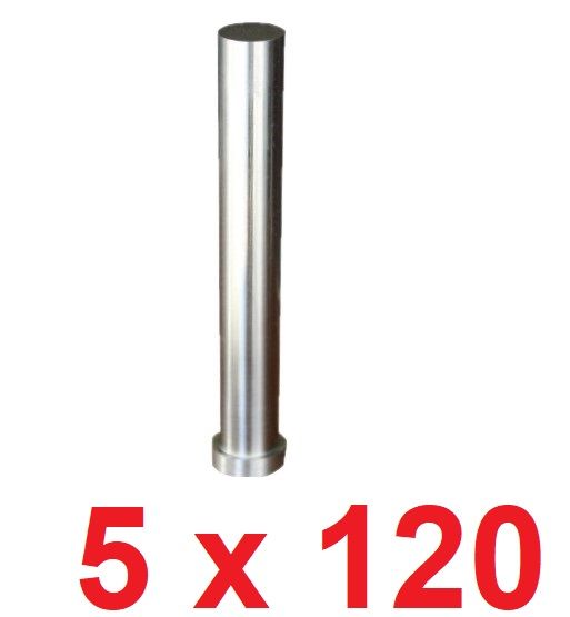 Ø5 x 120 mm Silindir Başlı Delme Zımbası