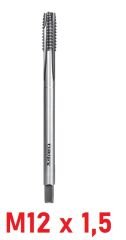 M12 x 1,5 Düz Makine Kılavuzu