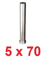 Ø5 x 70 mm Silindir Başlı Delme Zımbası