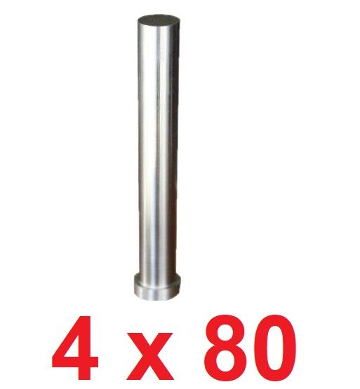 Ø4 x 80 mm Silindir Başlı Delme Zımbası