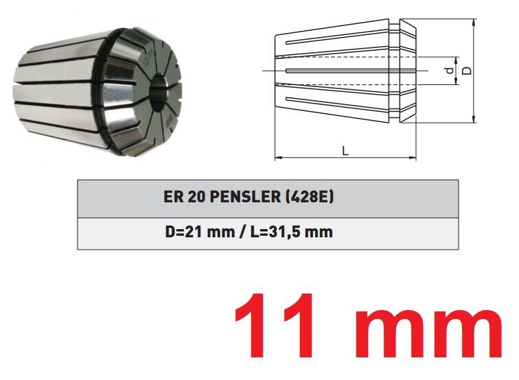 11 mm ER20 pens