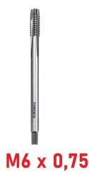 M6 x 0,75 Düz Makine Kılavuzu