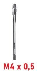 M4 x 0,5 Düz Makine Kılavuzu