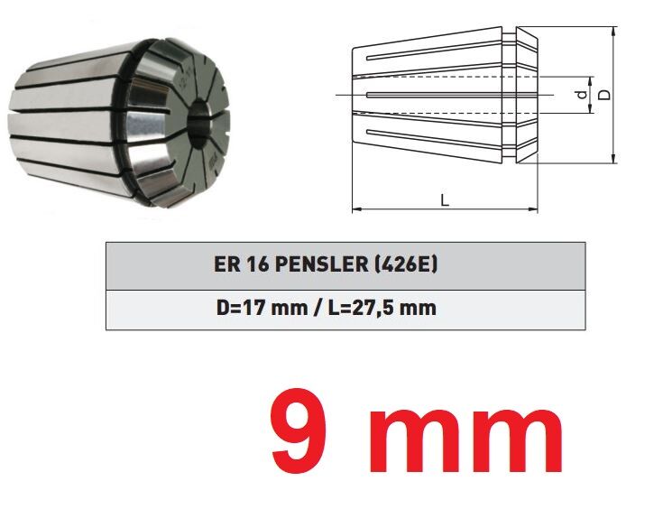 9 mm ER16 pens