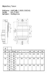 30 x 95 Bilyalı Burç Takım