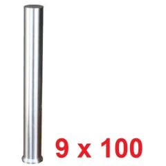 Ø9 x 100 mm Havşa Başlı Delme Zımbası