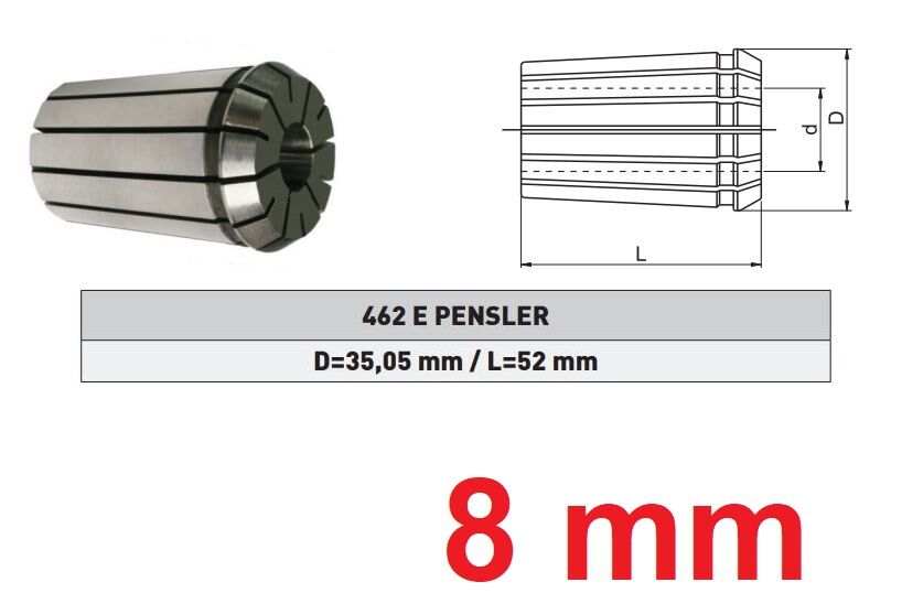 8 mm 462 E Pens