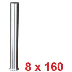 Ø8 x 160 mm Havşa Başlı Delme Zımbası