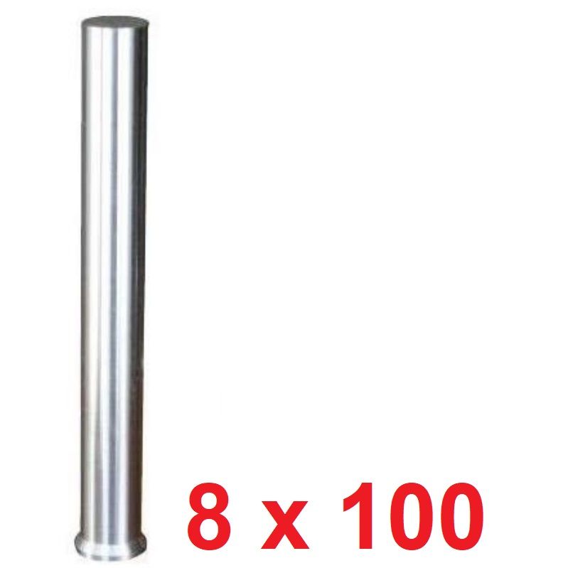 Ø8 x 100 mm Havşa Başlı Delme Zımbası