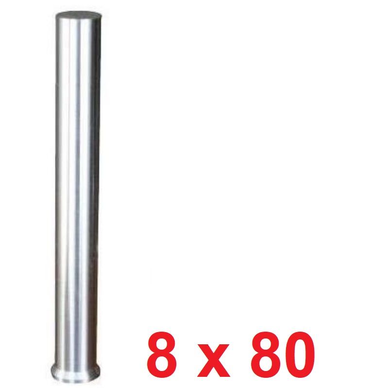 Ø8 x 80 mm Havşa Başlı Delme Zımbası