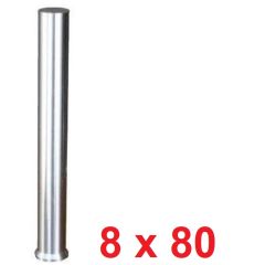 Ø8 x 80 mm Havşa Başlı Delme Zımbası