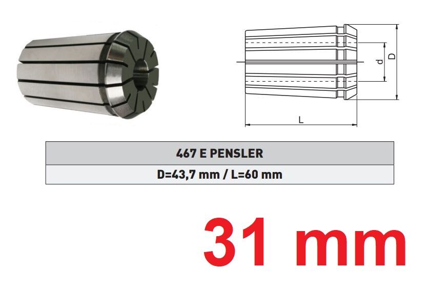 31 mm 467E pens