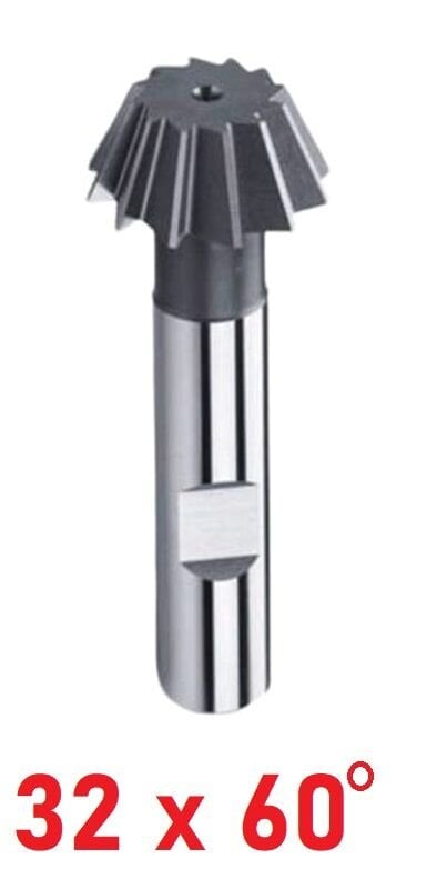 32 x 60 Derece Kırlangıç Freze DIN 1833 B