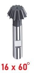 16 x 60 Derece Kırlangıç Freze DIN 1833 B