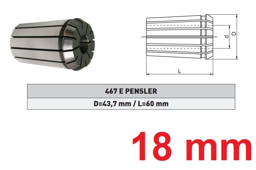 18 mm 467E pens