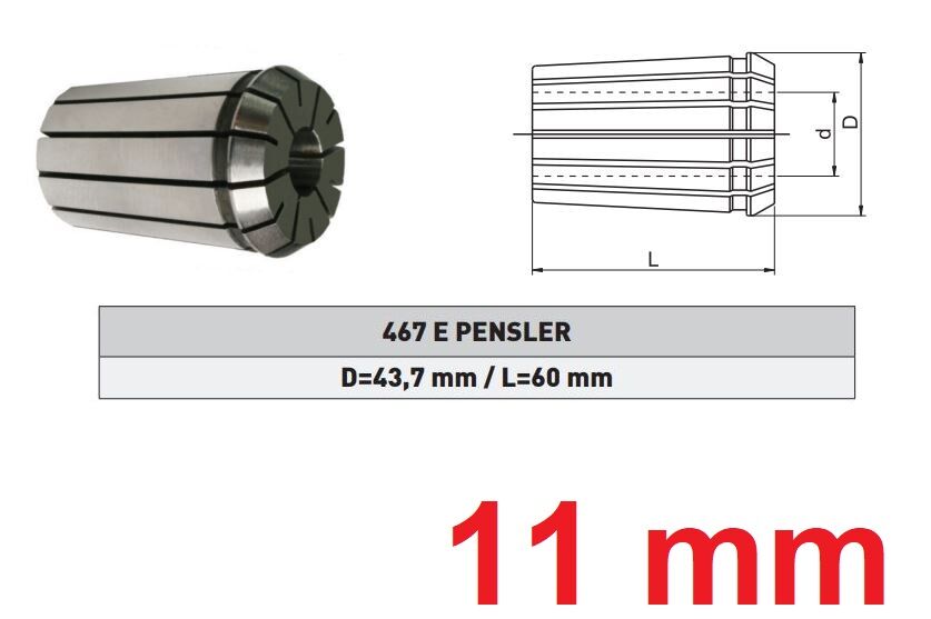 11 mm 467E pens