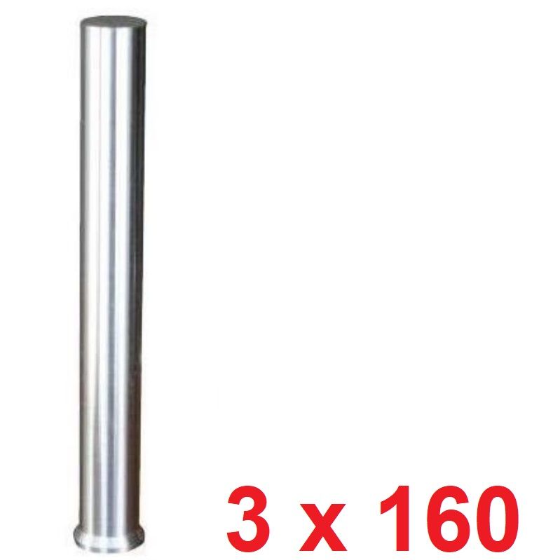 Ø3 x 160 mm Havşa Başlı Delme Zımbası