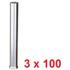 Ø3 x 100 mm Havşa Başlı Delme Zımbası