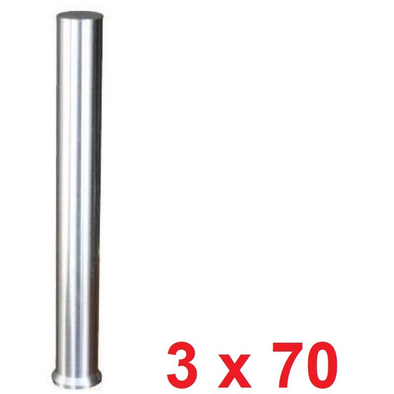 Ø3 x 70 mm Havşa Başlı Delme Zımbası