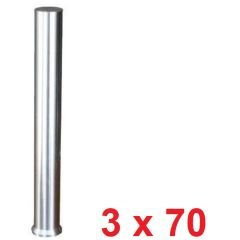 Ø3 x 70 mm Havşa Başlı Delme Zımbası