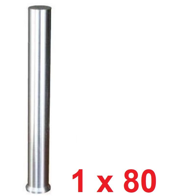 Ø1 x 80 mm Havşa Başlı Delme Zımbası