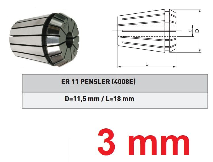 3 mm ER11 Pens