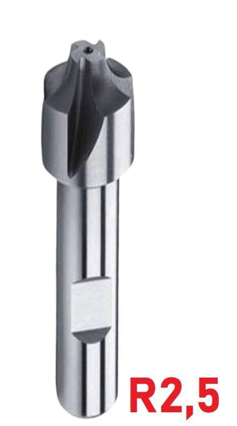 R2,5 Köşe Yuvarlama Freze DIN6518