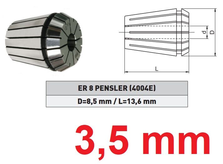 3,5 mm ER8 Pens