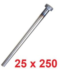Ø25 x 250 mm Silindir Başlı İtici Pim
