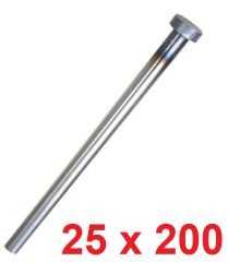Ø25 x 200 mm Silindir Başlı İtici Pim