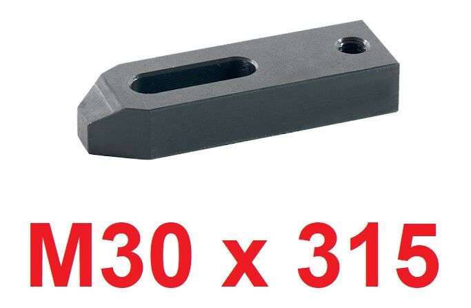 M30 x 315 Destek Delikli Düz Pabuç