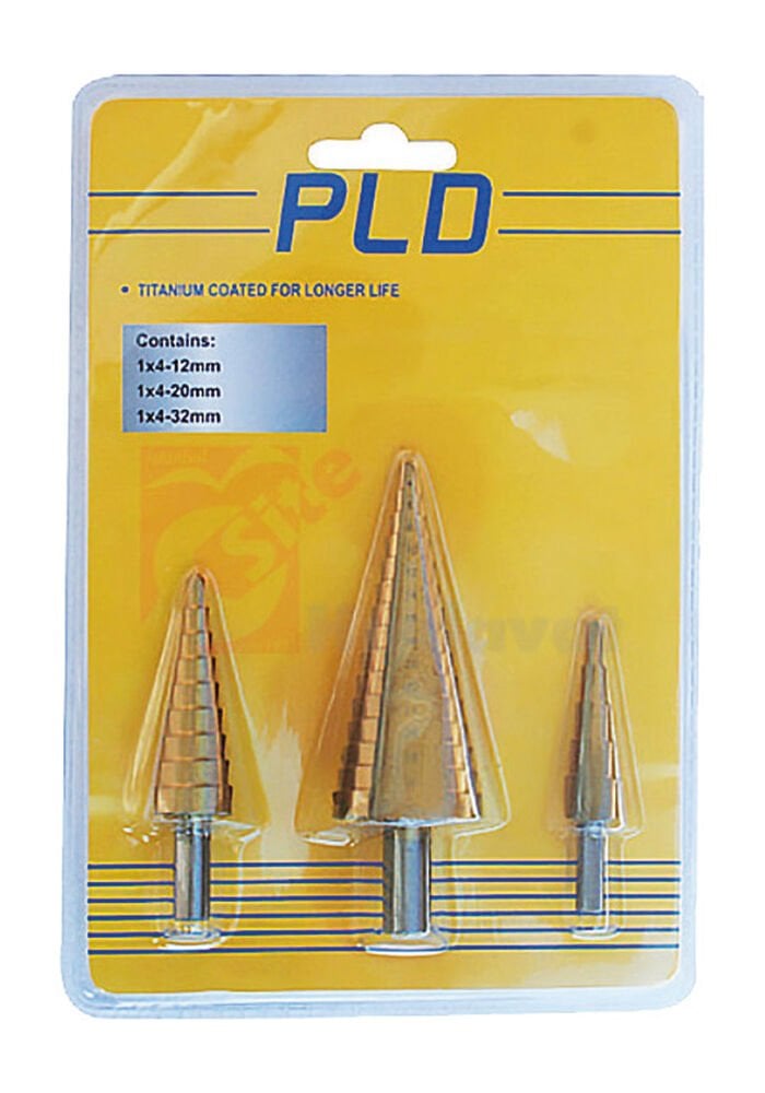 Kademeli Saç Delme Matkabı HSS TİN SET