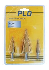 Kademeli Saç Delme Matkabı HSS TİN SET