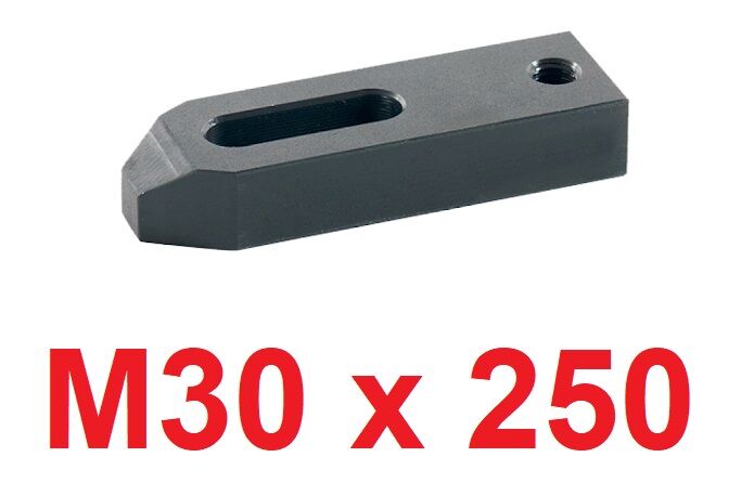 M30 x 250 Destek Delikli Düz Pabuç