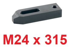 M24 x 315 Destek Delikli Düz Pabuç