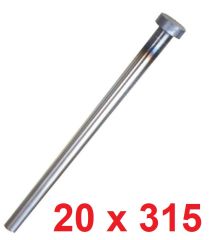 Ø20 x 315 mm Silindir Başlı İtici Pim