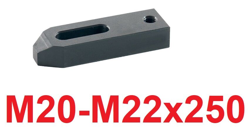 M20 x 250 Destek Delikli Düz Pabuç