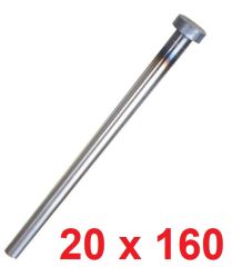 Ø20 x 160 mm Silindir Başlı İtici Pim