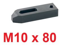 M10 x 80 Destek Delikli Düz Pabuç