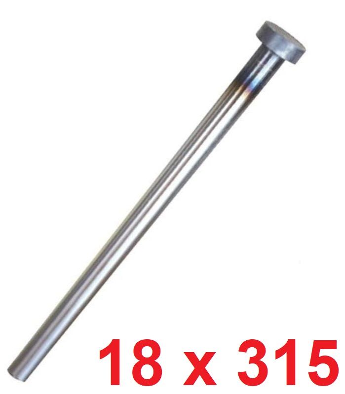 Ø18 x 315 mm Silindir Başlı İtici Pim
