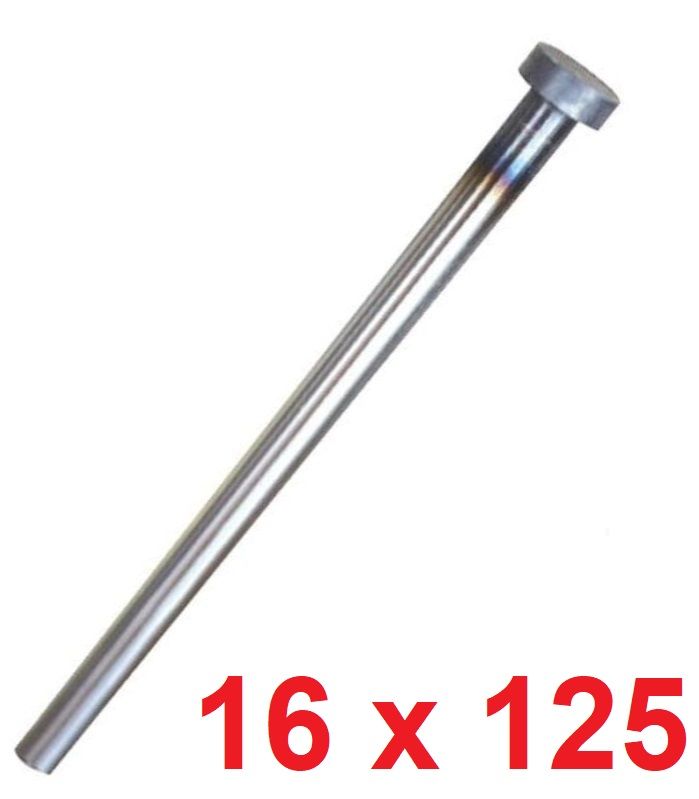 Ø16 x 125 mm Silindir Başlı İtici Pim