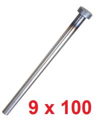 Ø9 x 100 mm Silindir Başlı İtici Pim